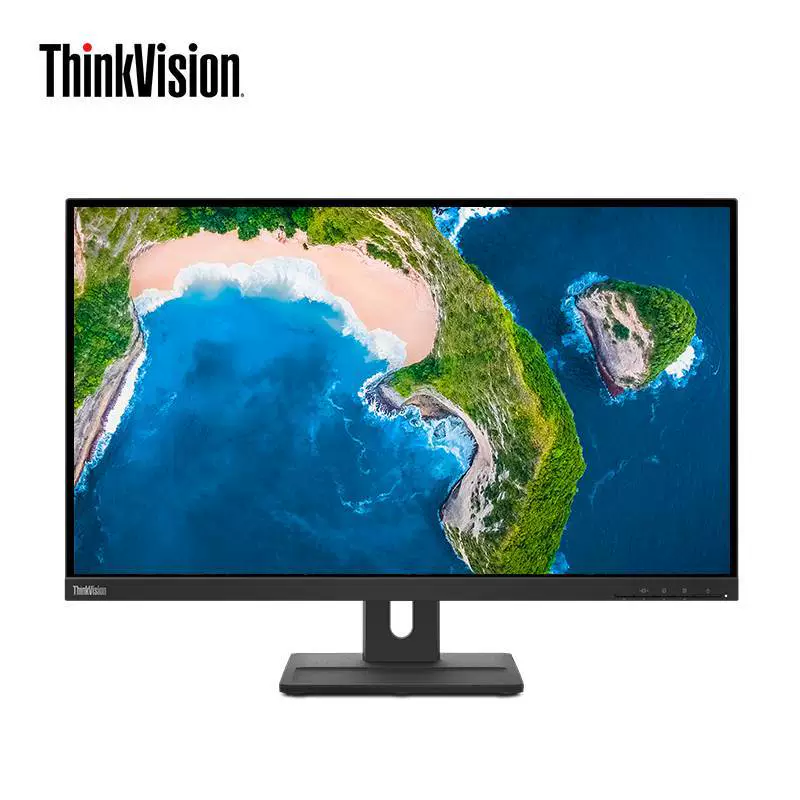 联想（Lenovo）ThinkVision 27英寸可壁挂显示器 E27q-20进阶办公